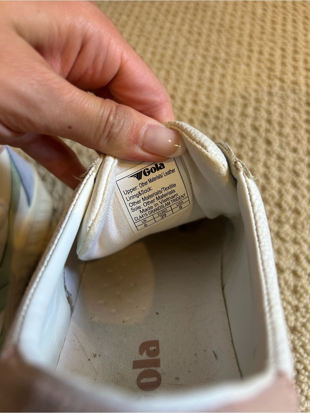 Gola Grandslam Trident Sneakers - Picture 4 of 6